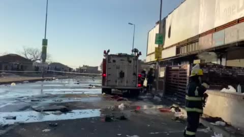 Firefighters After the Looting