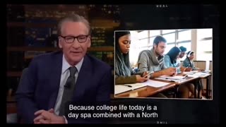 Bill Maher roasting colleges after pro hamas rallies..... WOW