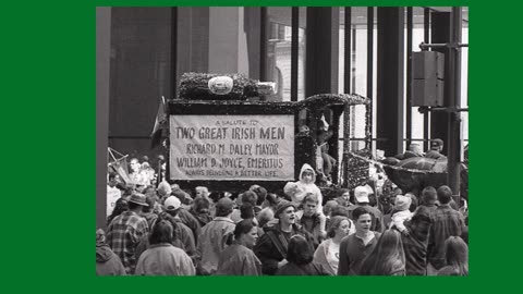 Saint Patrick's Day Parade Chicago 1978