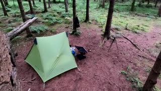 woodland wildcamping Go pro pictures