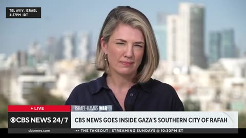 Israeli forces take CBS News inside Rafah, respond to condemnation over actions in Gaza CBS News