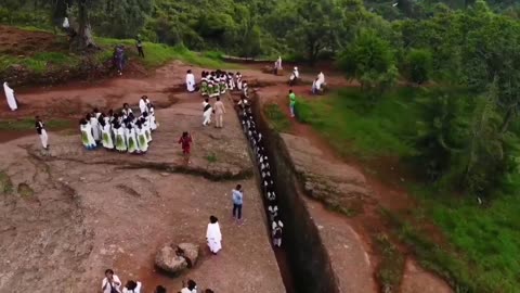 Ashenda Festival in Lalibela Ethiopia