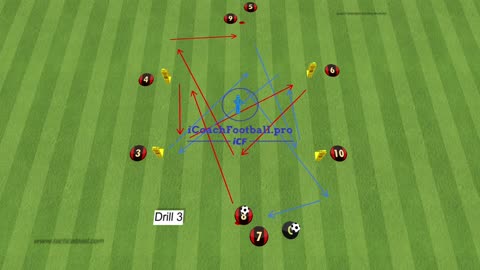Hexagon Passing Drills for Soccer
