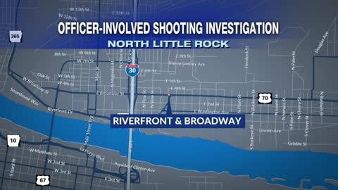 North Little Rock Police Investigating Officer Involved Shooting Near Riverfront