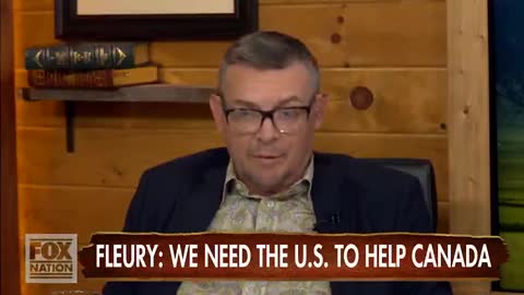 Canada's Theo Fleury with Tucker Carlson Today June 2022 USA