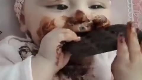 New Baby chocolate Funny Video