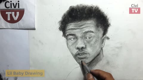 How To Draw - Lil Baby | CiVi TV