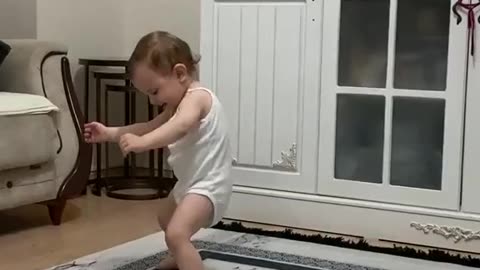 Funny kids dancing