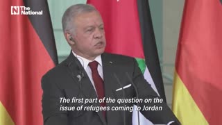 Jordanian King Abdullah Were Not Taking ANY Gaza Refugees
