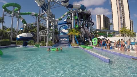 Biggest Waterpark in Miami - Tidal Cove Flowrider Spring Break 2021