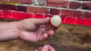 How to eat a Rambutan