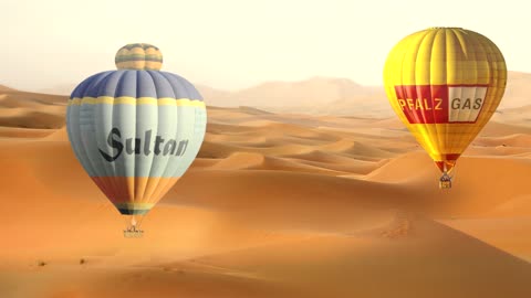 Hot Air Balloon - Sky - Art