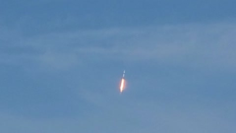 SpaceX Launch Dec. 9th 2020 viewed from Cape Canaveral