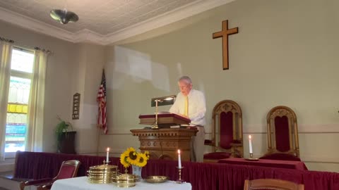 Sunday Sermon, Cushman Union Church, Pastor Jay D. Hobson. 09/03/2023