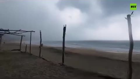 Two killed by freak lightning strike on beach