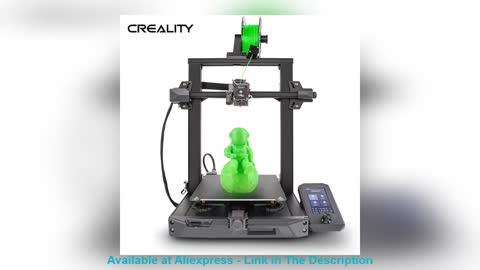 ☑️ Creality 3D Printer Ender3 S1 Silent MB 32Bit Sprite Direct Dual-Gear Extruder CR Touch Automatic