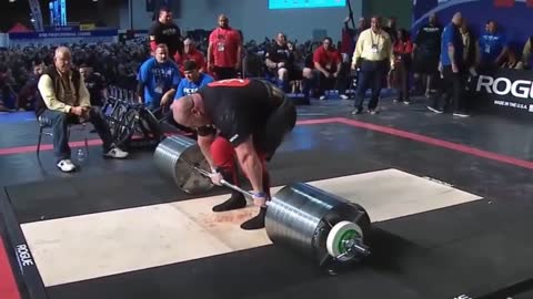 Watch the strongest man in science lift 1,000 kilograms