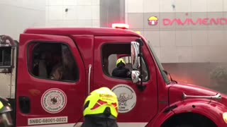 Incendio de Davivienda | Bomberos