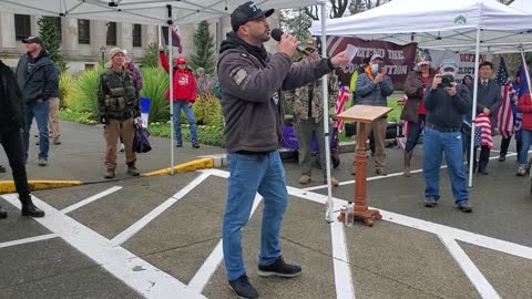 Joey Gibson speaks about the act of war on the people of the United States of America