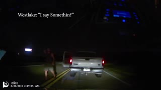 Uber dash cam video of man being shot