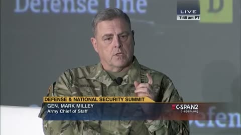 General Mark Milley: China is “not an enemy”