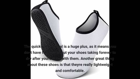 Real Comments: ANLUKE Water Shoes Barefoot Aqua Yoga Socks Quick-Dry Beach Swim Surf Shoes for...