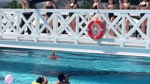 Antalya turkey pool party