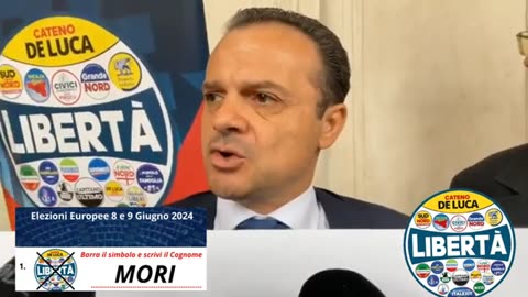 Cateno de Luca - Marco Mori - Genova 15-5-2024 - Commissione Covid