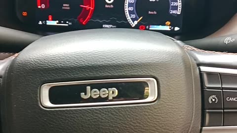 Revving the jeep meridian full throttle