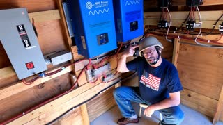 WARNING Disturbing! Off Grid Power Plant - Solar with Lithium