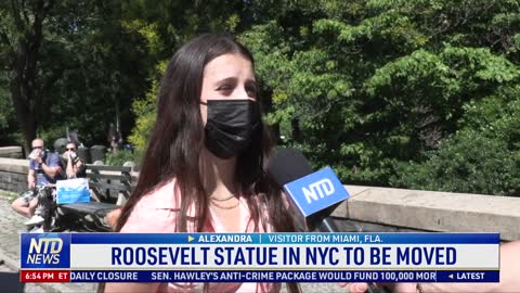 Roosevelt Statue in NYC to Be Moved