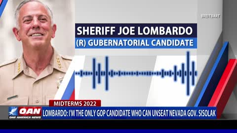 Sheriff Lombardo: I'm the only GOP candidate who can unseat Nev. Gov. Sisolak