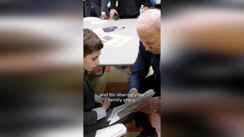 President Joe Biden Meets With Kid Harry - Talks About Stutter, Trump Mocking