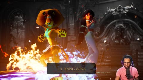 Alex from Madagascar special moves in Mortal Kombat