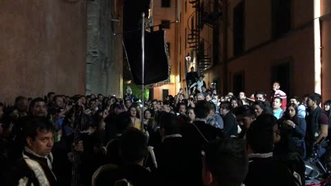 Guanajuato evening street performance
