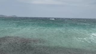 Kitesurfer Gets Some Serious Air During Storm