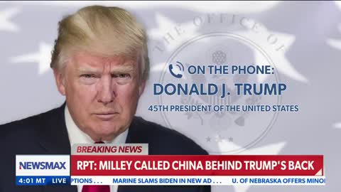 TRUMP on Milley: "That's Treason."