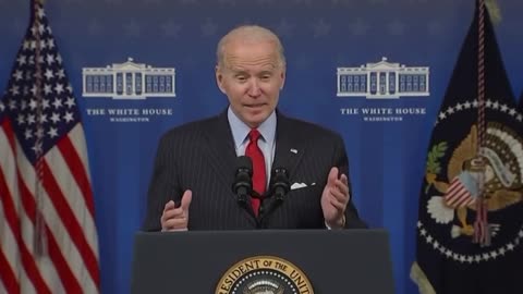 Dementia Joe Reads "End of Quote" Off of TelePrompter During Speech