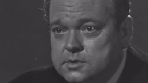 Orson Welles Clip "Only good doctors admit they know nothing."