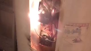 Water Heater Sends Out Sparks