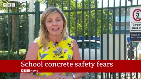 Hundreds of school buildings shut in England over concrete safety fears #BBC News#BackToSchool#Raac