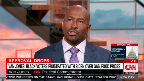'The Pain Is More Intense': CNN's Van Jones Says Things Are 'Worse' For Black Voters Under Biden