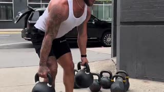 Heavy Kettlebell Workout