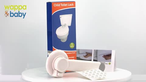 Toilet Lock Child Safety - Ideal Baby Proof Toilet Seat Lock with 3M Adhesive