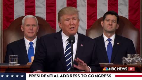 President Donald Trump Address To Congress Feb 28th, 2017