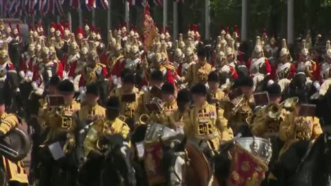 Queen Elizabeth II's birthday parade kicks off the festivities of the Platinum Jubilee