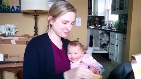 FUNNY VIDEOS | Funny Baby | Funny Moments Compilati #funnybaby #cutebaby #awesomebaby