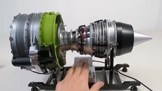 Aircraft Jet Engine Model that works | Magnetic Games