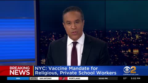 NYC Issues Vaccine Mandate For Religious Private School Workers