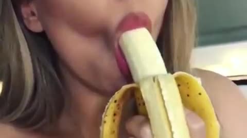 Women Eating Bananas